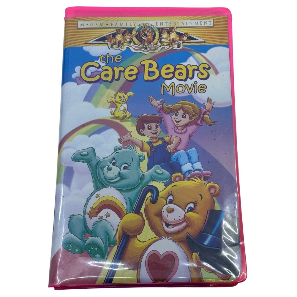 The Care Bears Movie VHS‎ 1984 MGM Family Entertainment Clamshell